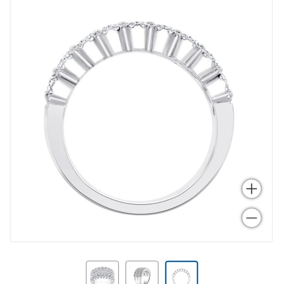 2 carat diamond band - Picture 3 of 6